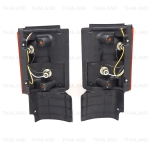 ชุด ไฟเลี้ยว ข้างซ้าย+ขวา 24V 2 ชิ้น ฝาส้ม สำหรับ Mitsubishi Fuso FN527 Truck ปี 1985-1989